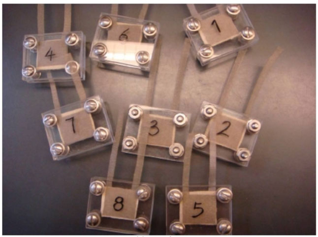 Mapping Tactile Pressure in Laminated Battery Structures: Supercapacitor Lab Version Laminated Device